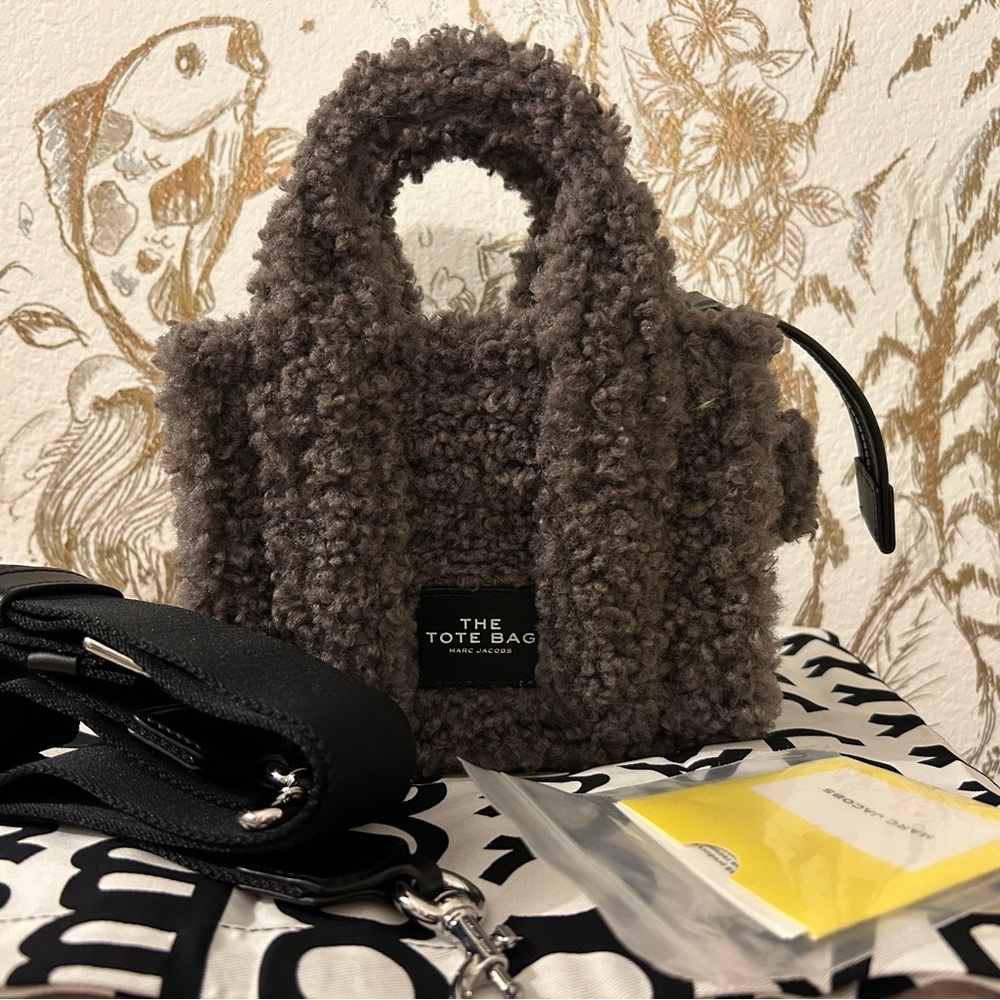 Marc Jacobs Gray Mini Tote Bag